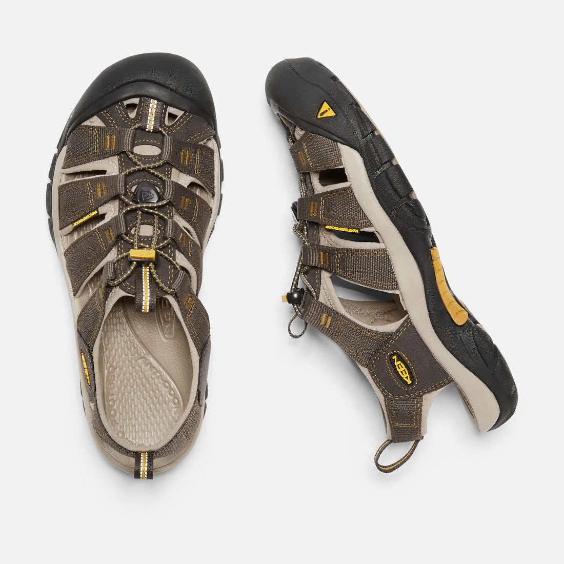 Keen Men's Newport H2 Sandal - Raven/Aluminum- Regular (D) - Image 2