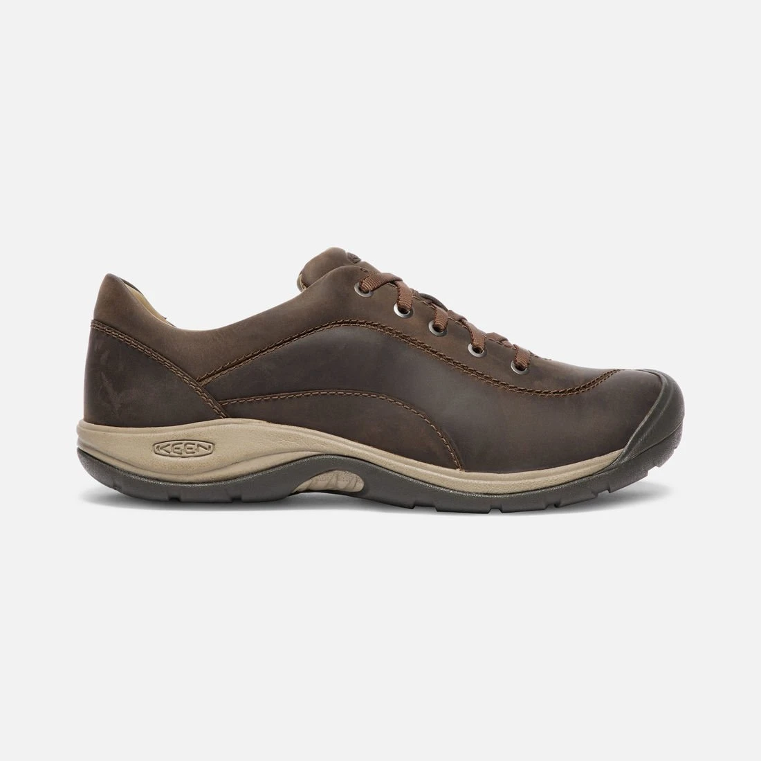 Keen Women's Presidio II Casual Shoes - Dark Earth- Regular (B)