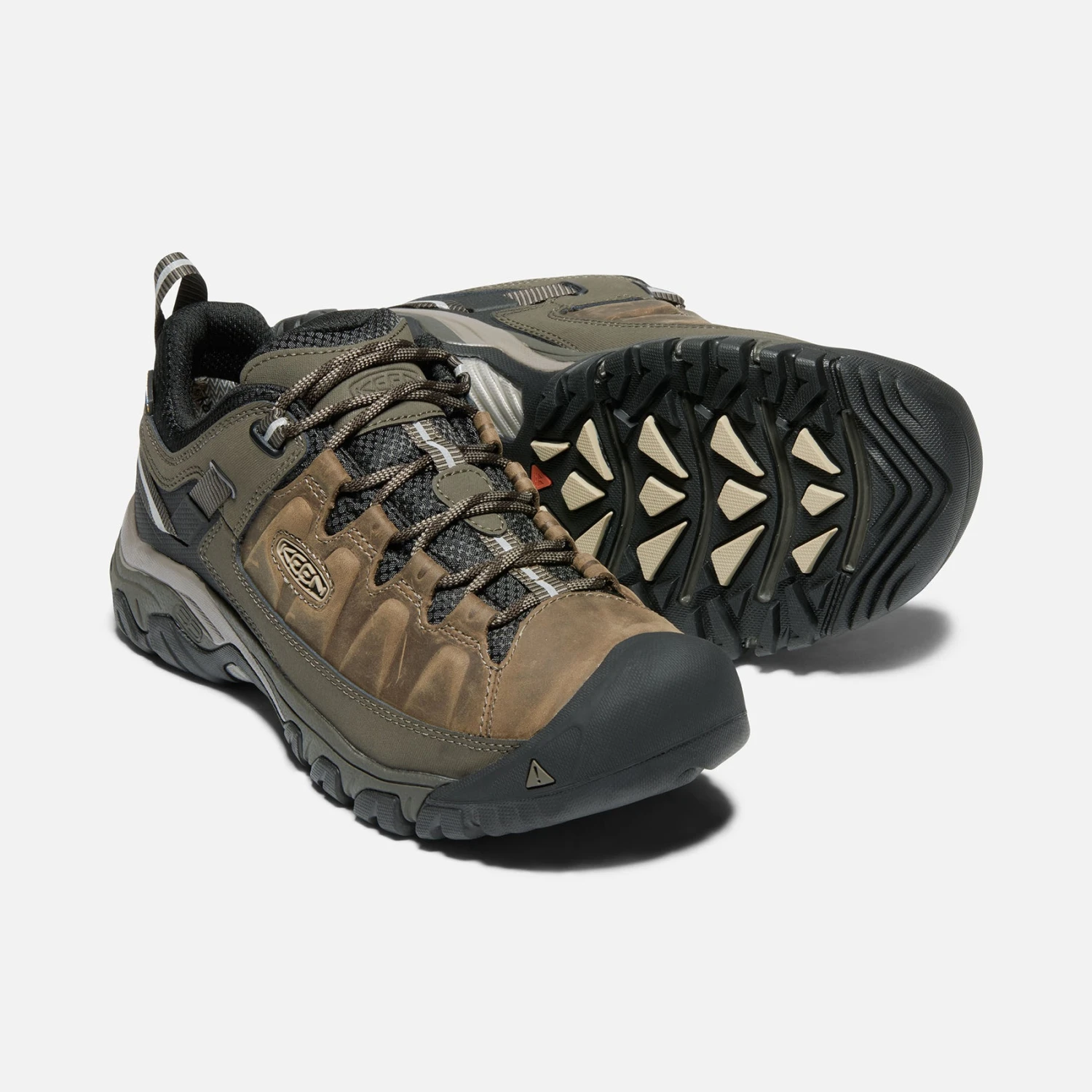 Keen Men's Targhee III Waterproof Hiking Shoe - Bungee Cord/Black - Wide (2E) - Image 5