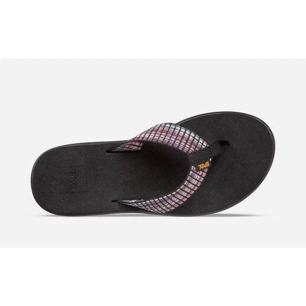 Teva Women's Voya Flip Sandal - Bar Street Multi Black- Regular (B) - Image 3