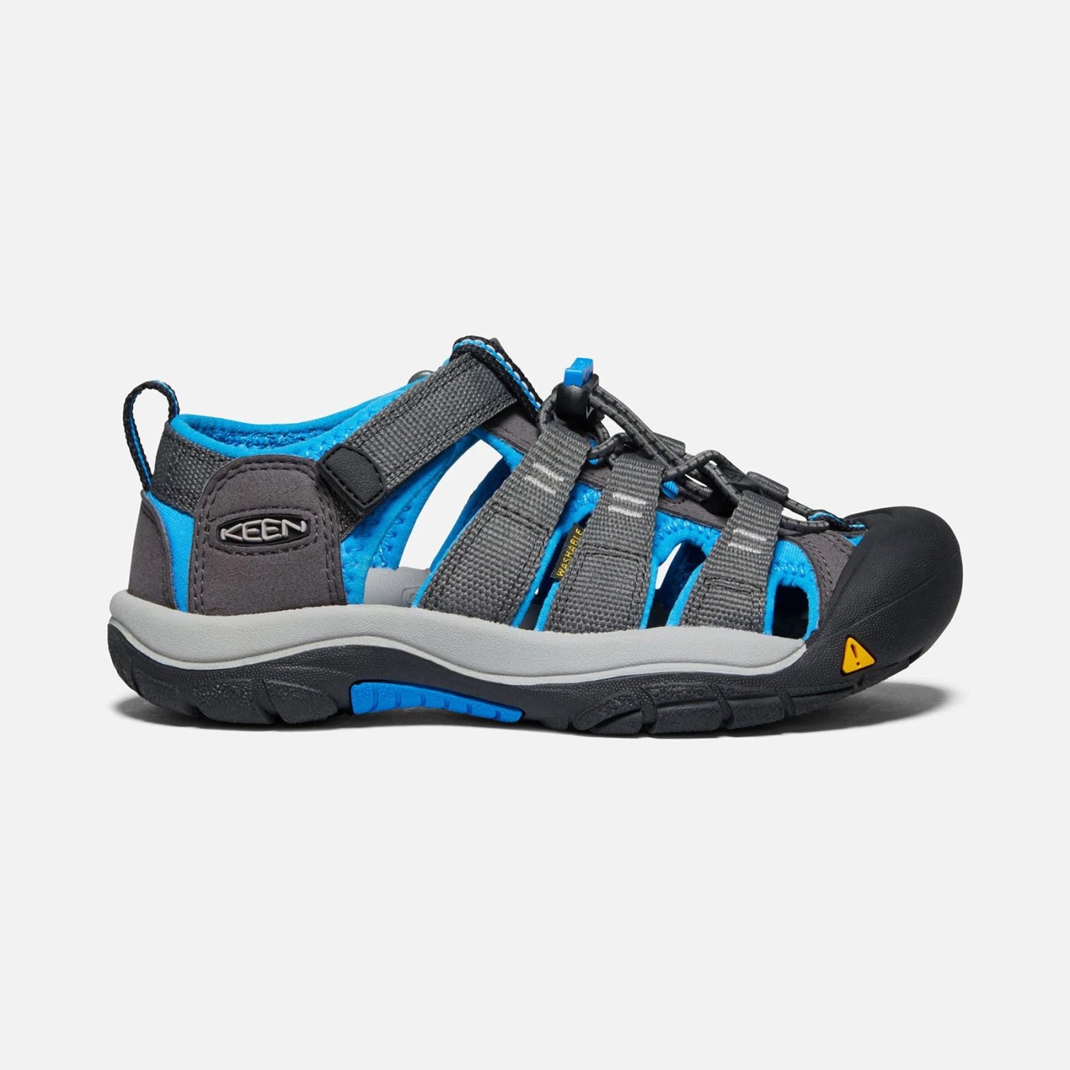 Keen Big Kids' Newport H2 Sandal - Magnet/Brilliant Blue