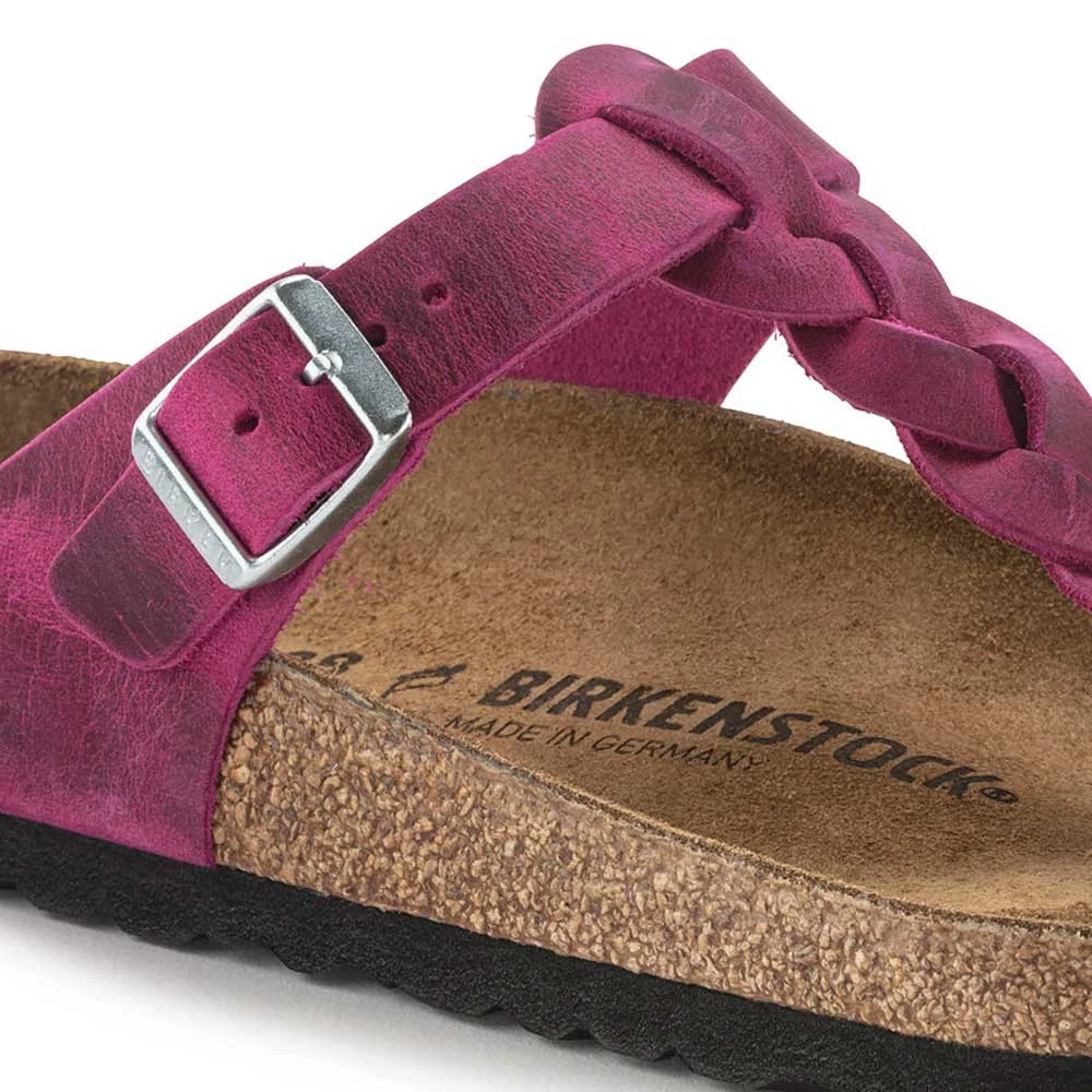 Birkenstock Women's Gizeh Braid Sandal- Festival Fuchsia- Regular/Wide - Image 6