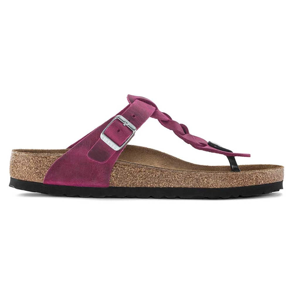Birkenstock Women's Gizeh Braid Sandal- Festival Fuchsia- Regular/Wide - Image 2