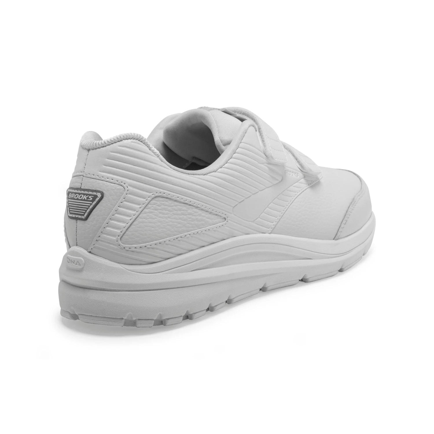 BROOKS Men's Addiction Walker V-Strap 2 Walking Shoes- White/White- Wide (2E) - Image 4