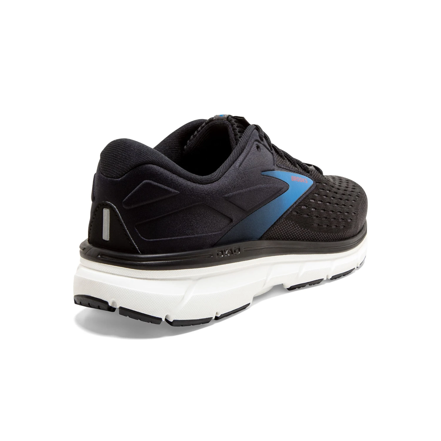 BROOKS Men's Dyad 11 Running Shoe - Black/Ebony/Blue - Regular (D) - Image 4