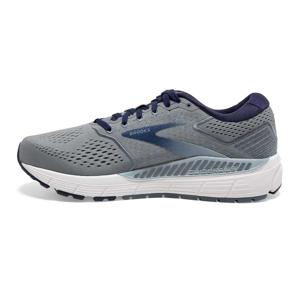 BROOKS Men's Beast 20 Running Shoe- Blue/Grey/Peacoat - Extra Wide (4E) - Image 4