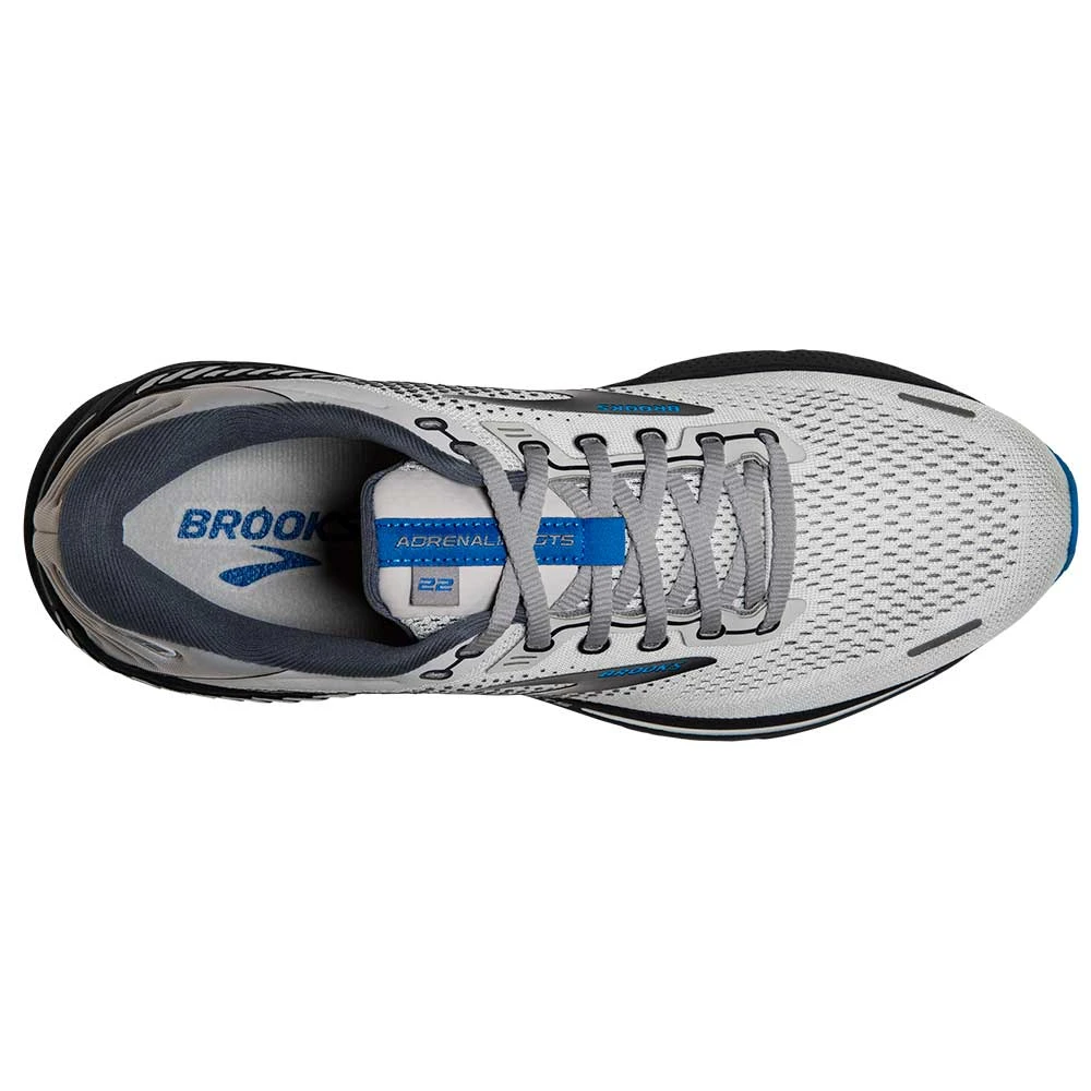 BROOKS Men's Adrenaline GTS 22 Running Shoe- Oyster/India Ink/Blue- Regular (D) - Image 5