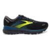 BROOKS Men's Adrenaline GTS 22 Running Shoe- Black/Blue/Nightlife- Regular (D)