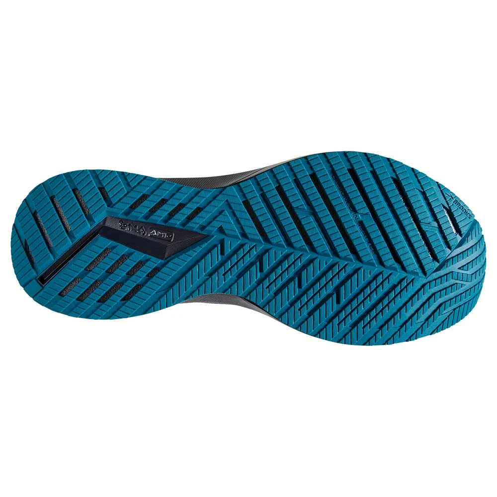 BROOKS Men's Levitate StealthFit 5 Running Shoe- Black/Ebony/Crystal Teal- Regular (D) - Image 6