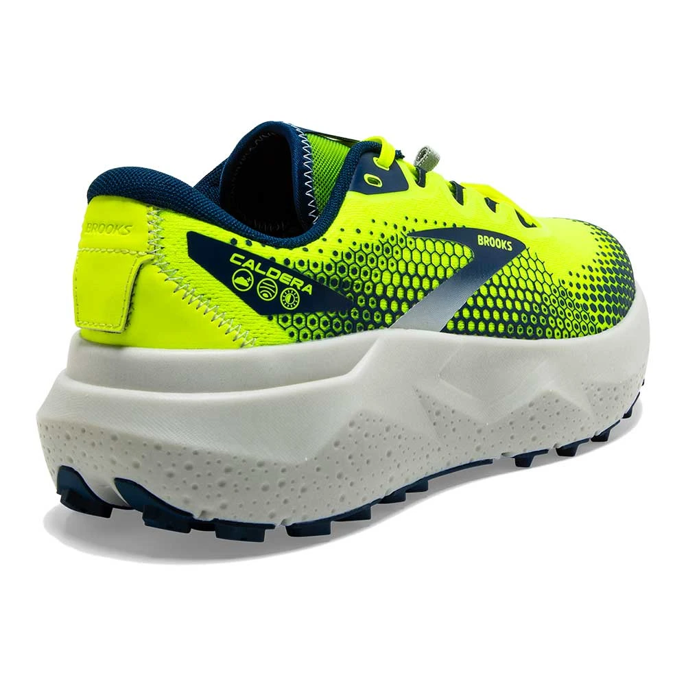 BROOKS Men's Caldera 6 Trail Running Shoe - Nightlife/Titan/Oyster Mushroom - Regular (D) - Image 3