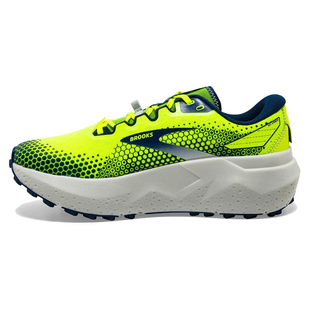 BROOKS Men's Caldera 6 Trail Running Shoe - Nightlife/Titan/Oyster Mushroom - Regular (D) - Image 6