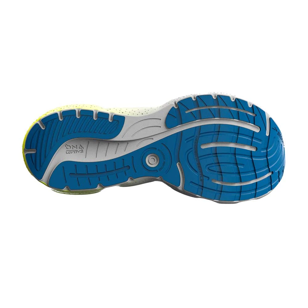 BROOKS Men's Glycerin 20 Running Shoe - Blue/Nightlife/White - Regular (D) - Image 3