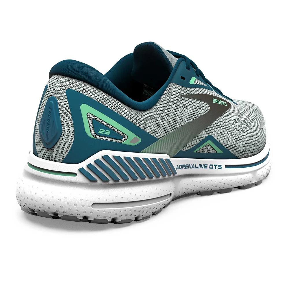 BROOKS Adrenaline GTS 23 (D) - Blue/Moroccan/Spring Bud - Image 4
