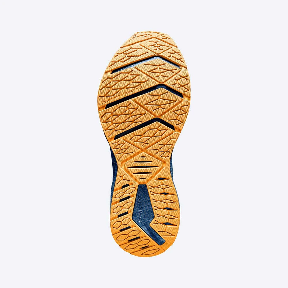 BROOKS Men's Levitate 6 Running Shoe- Classic Blue/Orange - Regular (D) - Image 7