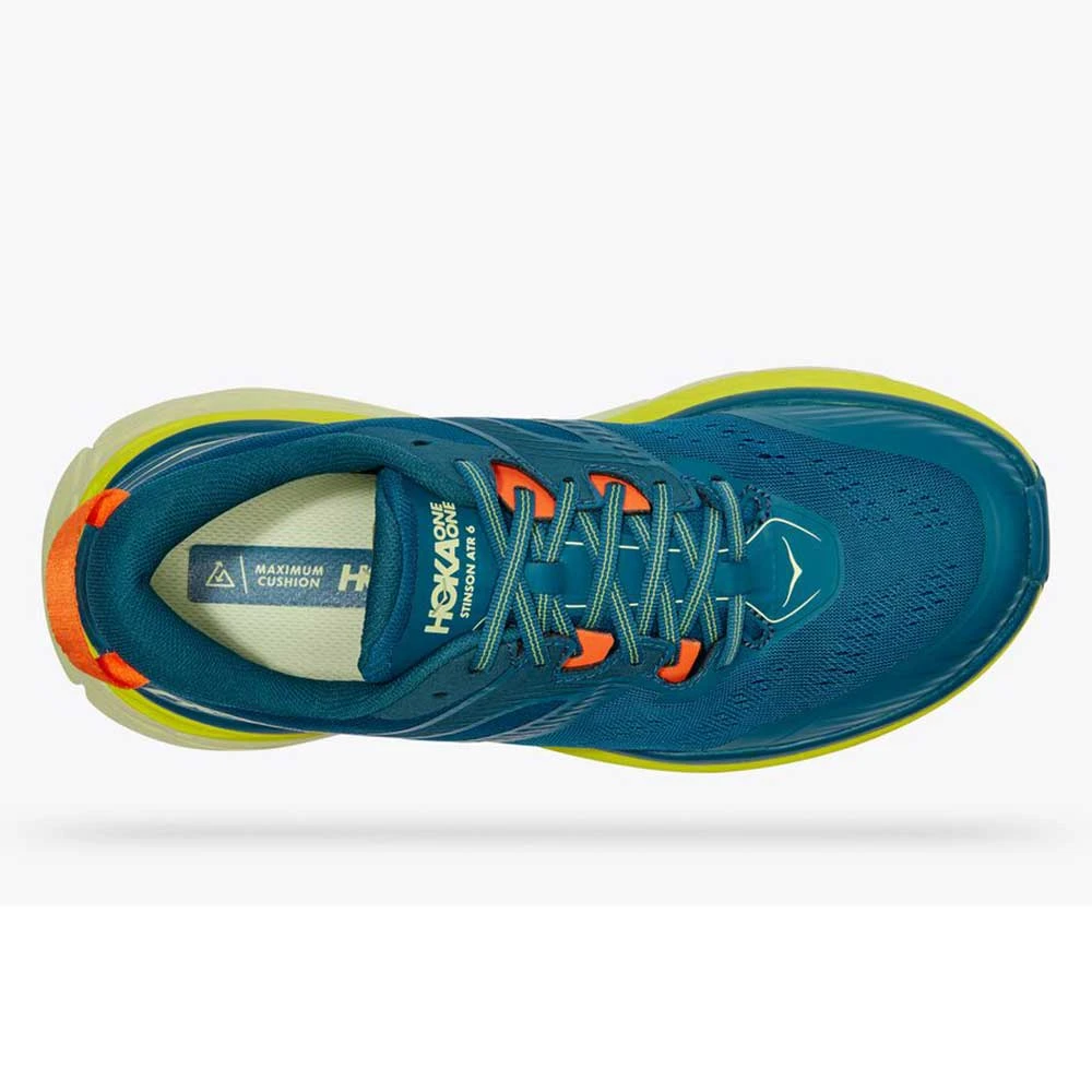 Hoka Men's Stinson ATR 6 Trail Shoe - Blue Coral/Butterfly - Regular (D) - Image 5