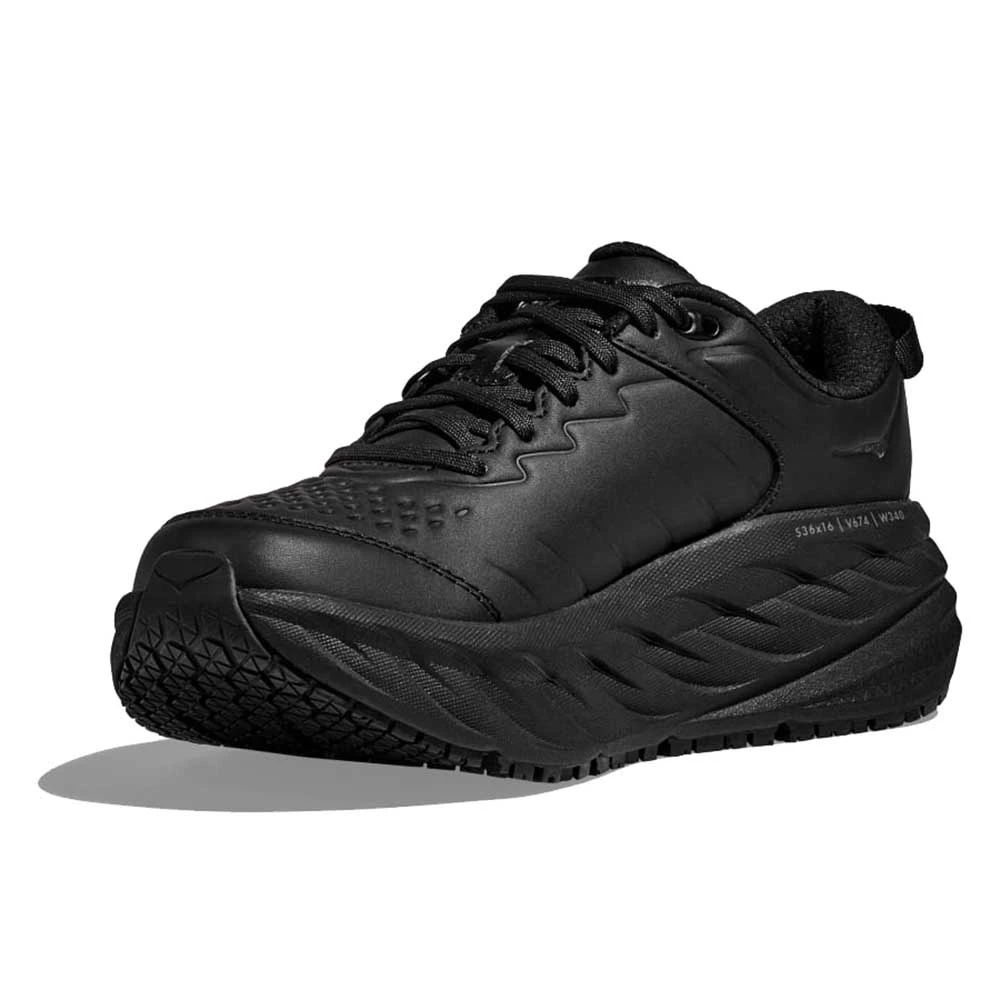 Hoka Women's Bondi SR Wide - Black/Black - Wide (D) - Image 5