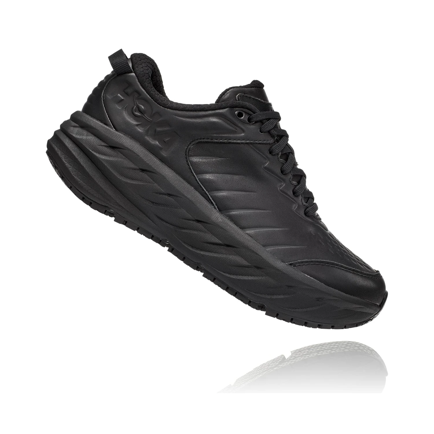 Hoka Women's Bondi SR Running Shoe - Black/Black - Regular (B)