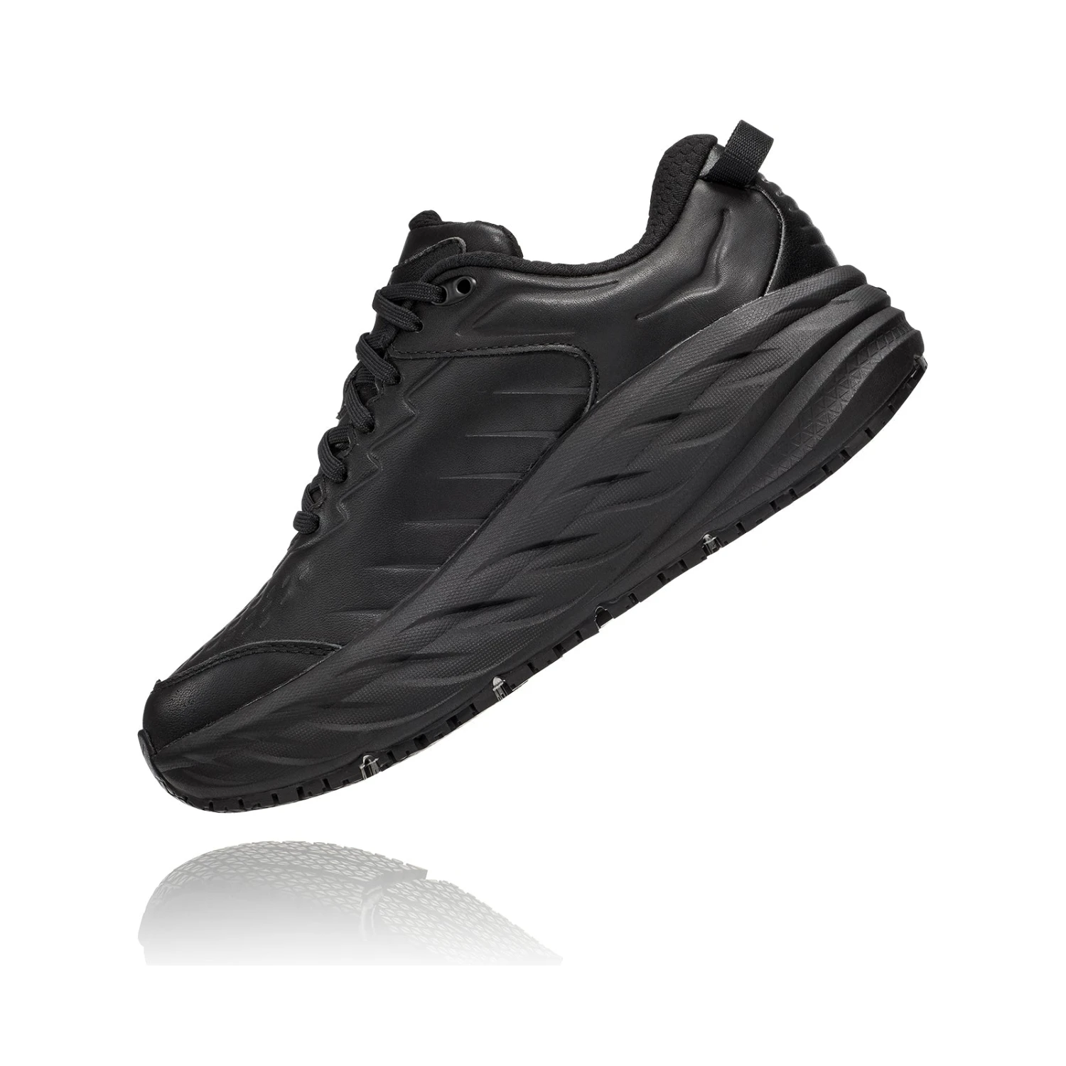 Hoka Women's Bondi SR Running Shoe - Black/Black - Regular (B) - Image 4