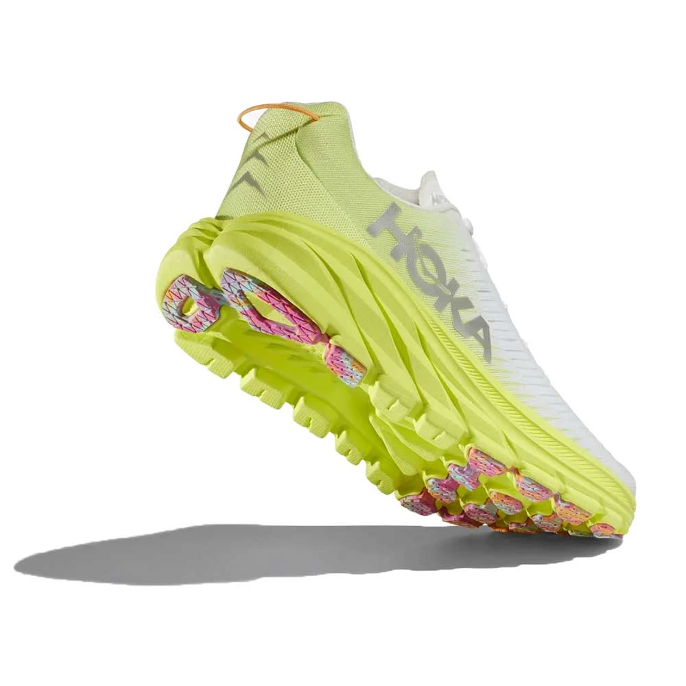 Hoka Women's Rincon 3 Running Shoe - White/Citrus Glow - Regular (B) - Image 4