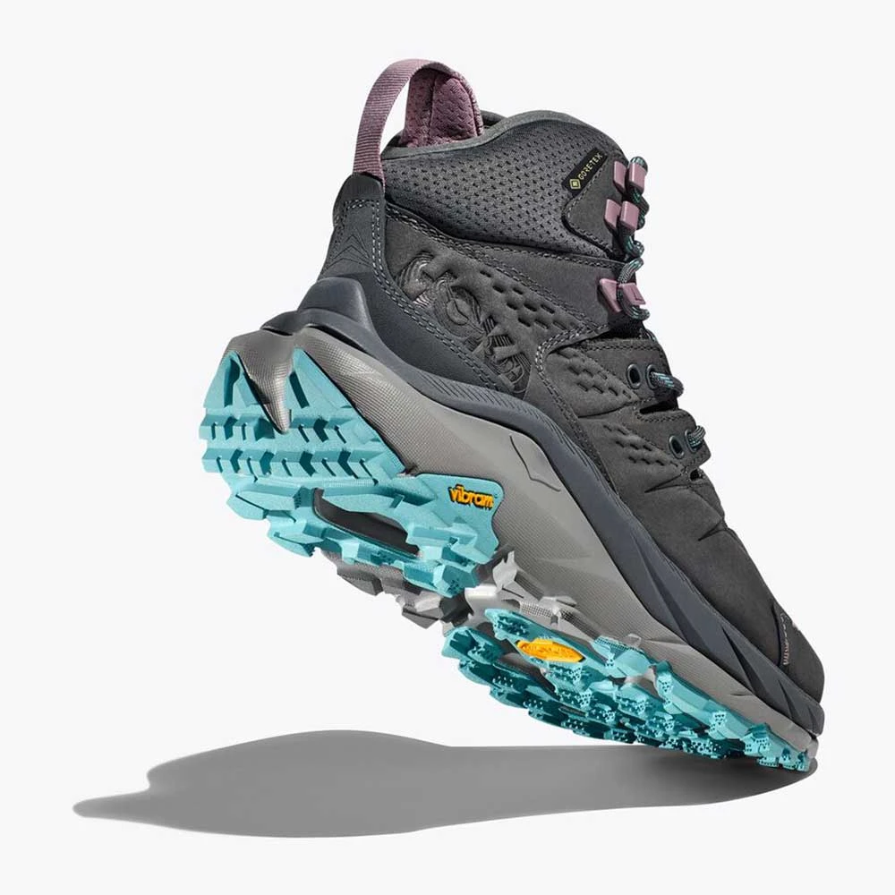 Hoka Women's Kaha 2 GTX Boot - Castlerock/Coastal Shade- Regular (B) - Image 3