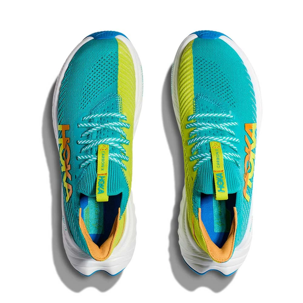 Hoka Men's Carbon X 3 Running Shoe - Ceramic/Evening Primrose - Image 7