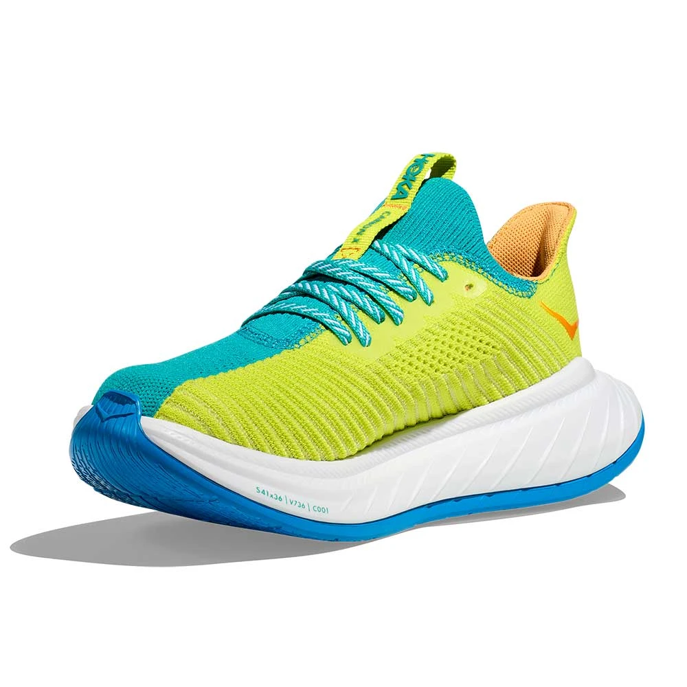 Hoka Men's Carbon X 3 Running Shoe - Ceramic/Evening Primrose - Image 3