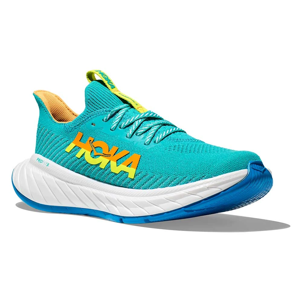 Hoka Men's Carbon X 3 Running Shoe - Ceramic/Evening Primrose - Image 2