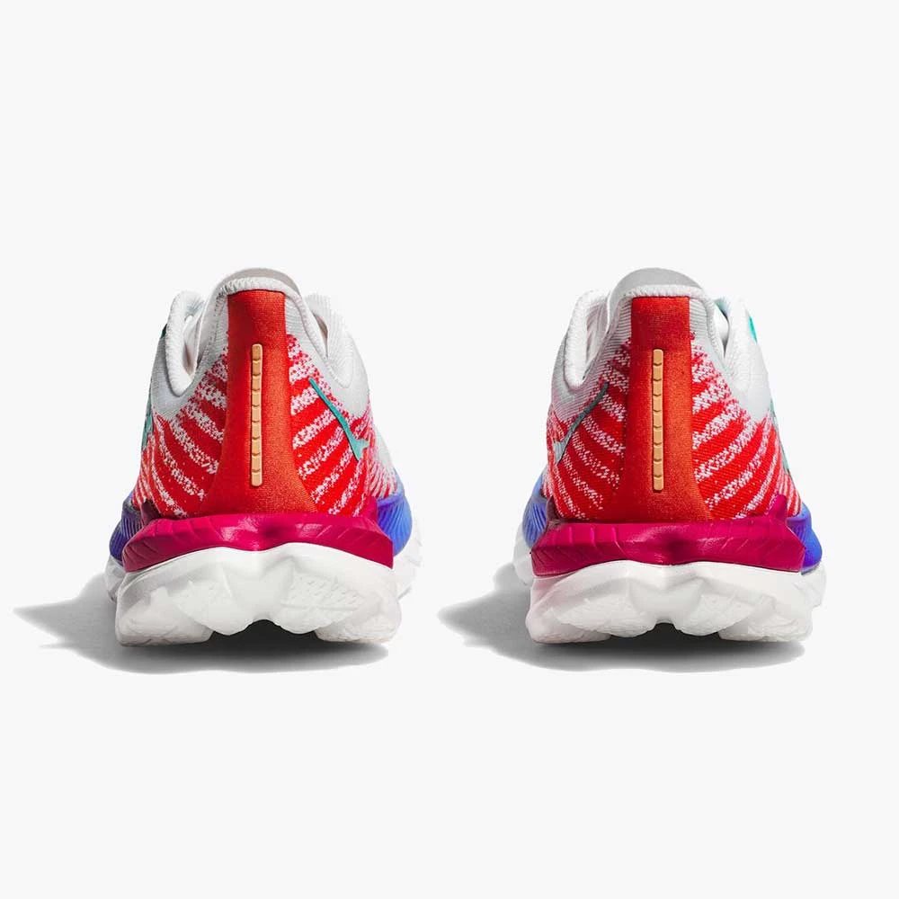 Hoka Women's Mach 5 - White/Flame - Regular (B) - Image 4