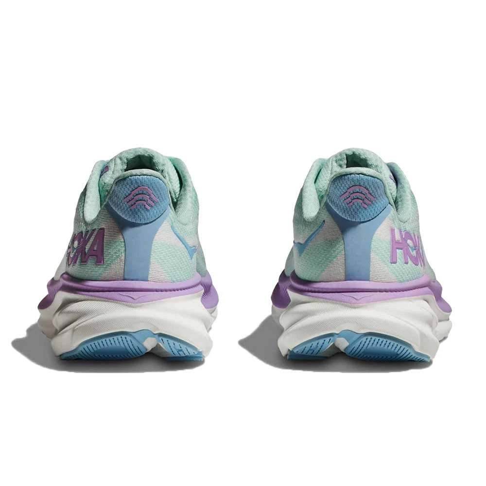 Hoka Women's Clifton 9 Running Shoe - Sunlit Ocean/Lilac Mist - Regular (B) - Image 5