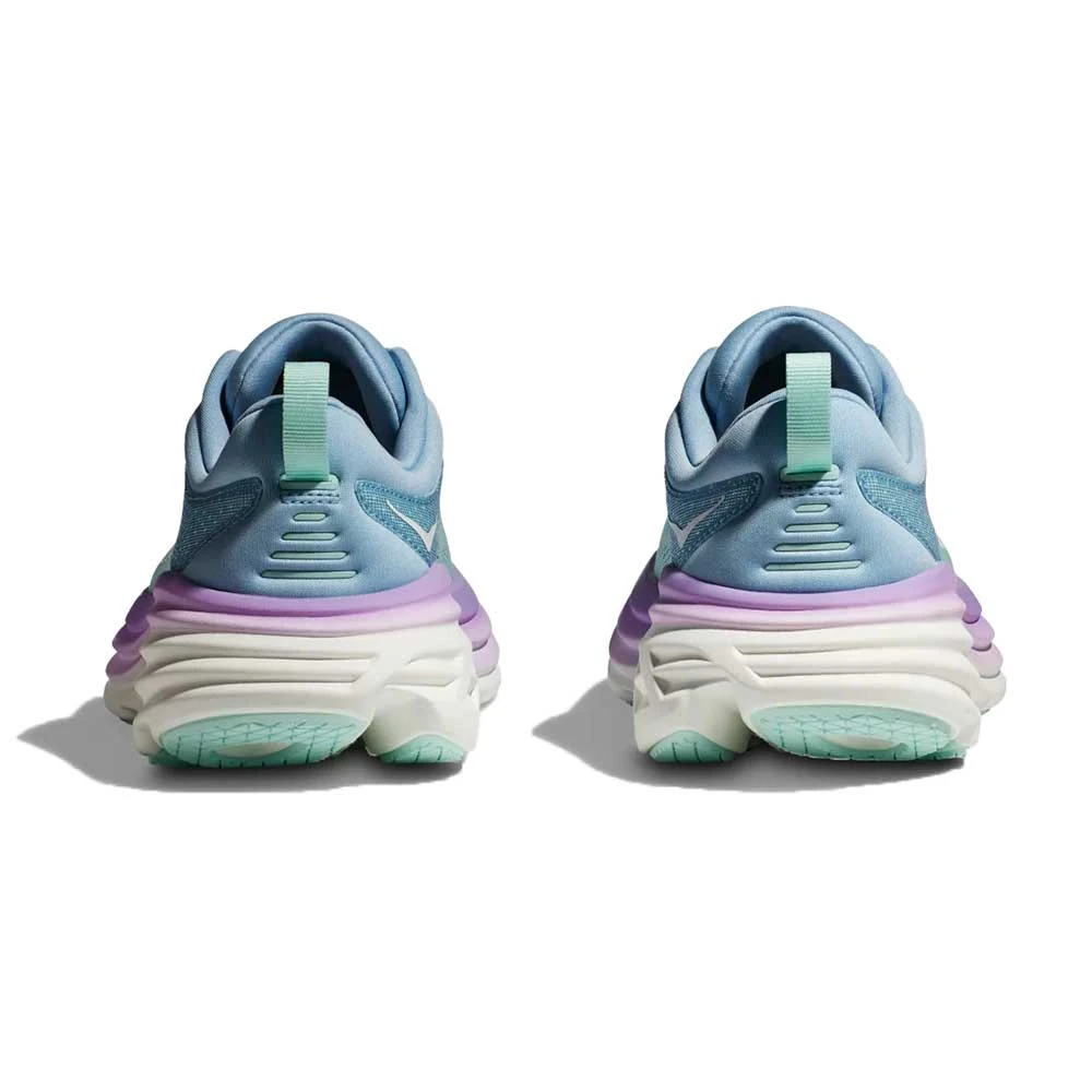 Hoka Women's Bondi 8 Running Shoe - Airy Blue/Sunlit Ocean - Regular (B) - Image 5
