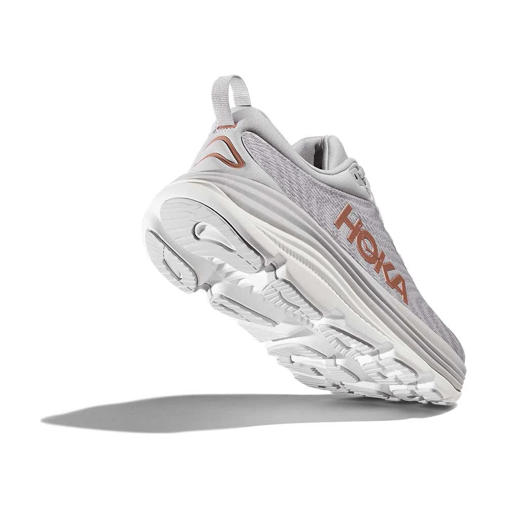 Hoka Women's Gaviota 5 Running Shoe - Harbor Mist/Rose Gold - Regular (B) - Image 3
