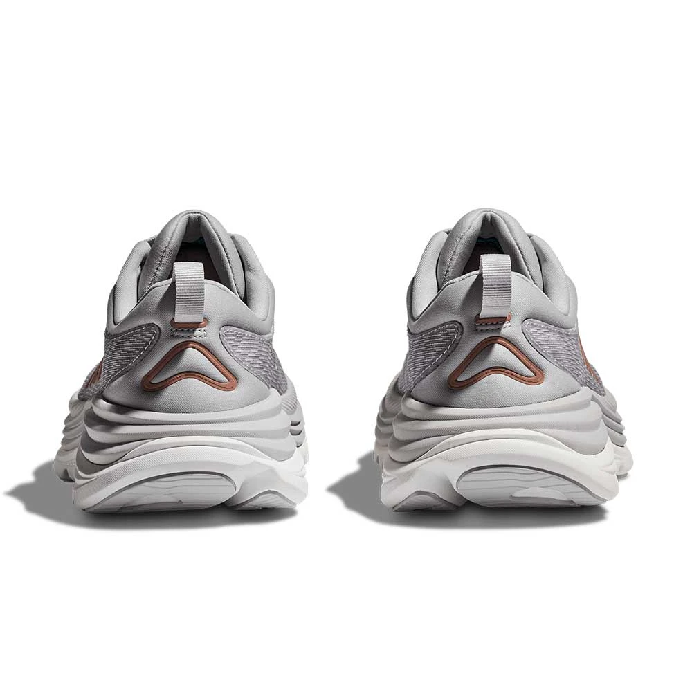 Hoka Women's Gaviota 5 Running Shoe - Harbor Mist/Rose Gold - Wide (D) - Image 6