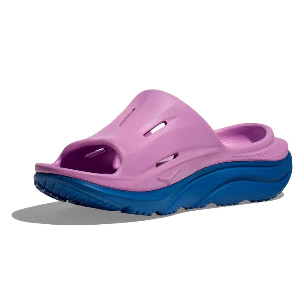 Hoka Unisex Ora Recovery Slide 3 - Cyclamen/Coastal Sky - Image 3