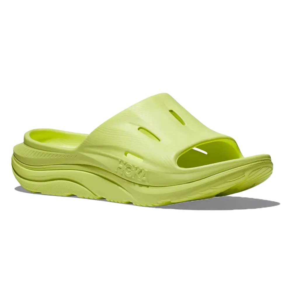 Hoka Unisex Ora Recovery Slide 3 - Citrus Glow/Citrus Glow - Regular (D) - Image 2