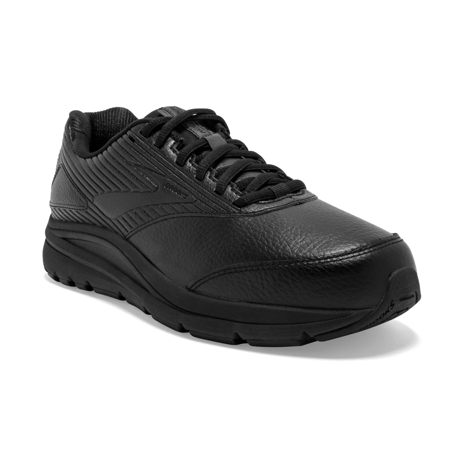 BROOKS Women's Addiction Walker 2 Walking Shoe-Black/Black- Narrow (2A) - Image 3