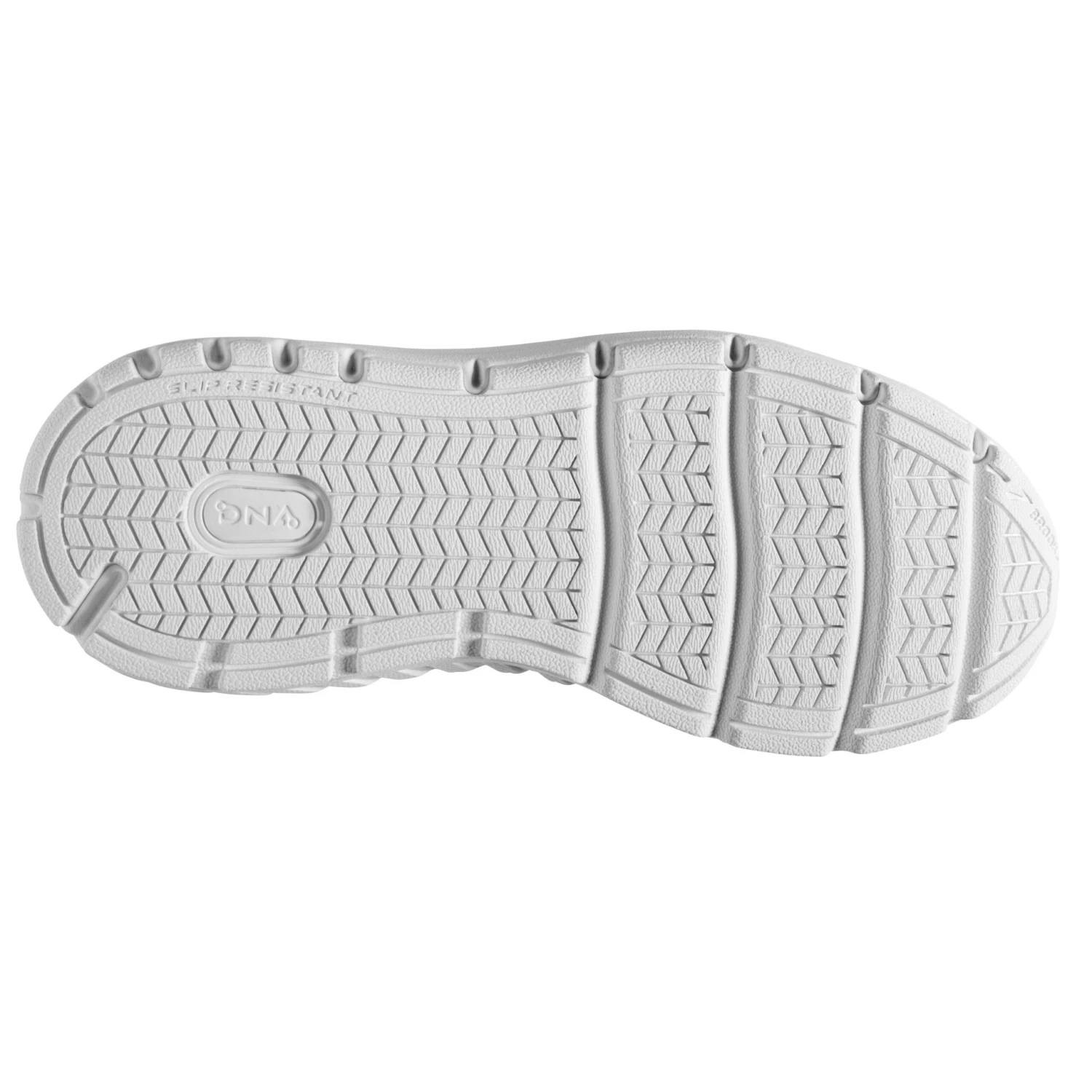 BROOKS Women's Addiction Walker 2 Walking Shoe- White/White- Narrow (2A) - Image 6