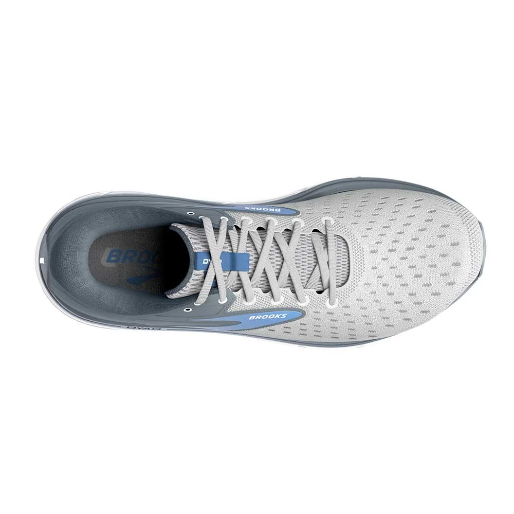 BROOKS Women's Dyad 11 Running Shoe - Grey/White/Blue - Regular (B) - Image 5