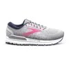 BROOKS Women's Addiction GTS 15 Running Shoe- Oyster/Peacoat/Lilac Rose - Wide (D)