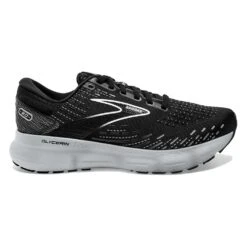 BROOKS Women's Glycerin 20 Running Shoe - Black/White/Alloy - Regular (B)
