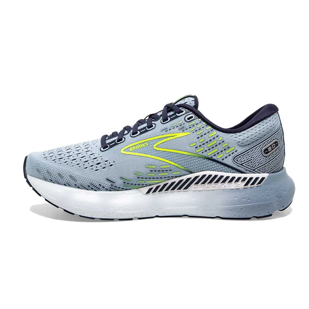 BROOKS Women's Glycerin GTS 20 Running Shoe- Light Blue/Peacoat/Nightlife- Regular (B) - Image 4