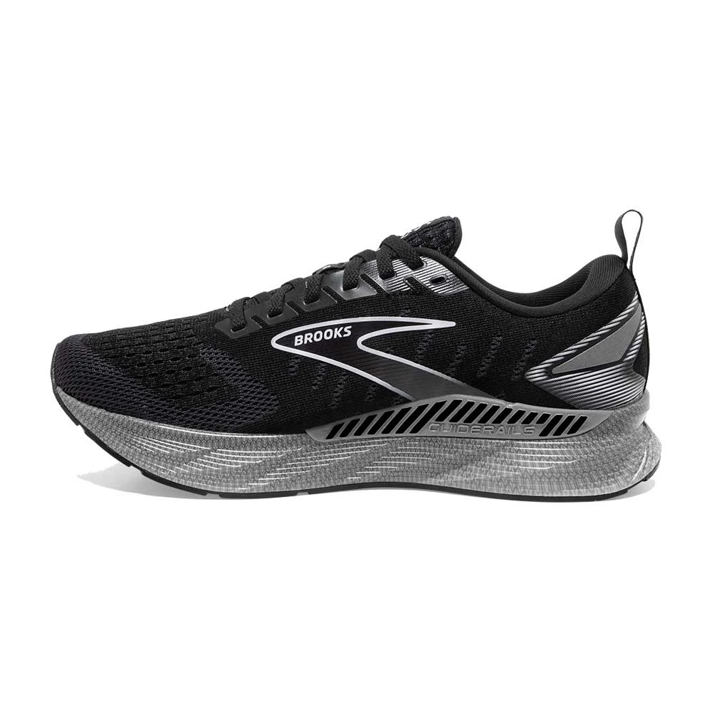 BROOKS Women's Levitate GTS 6 Running Shoe- Black/Ebony/White- Regular (B) - Image 4