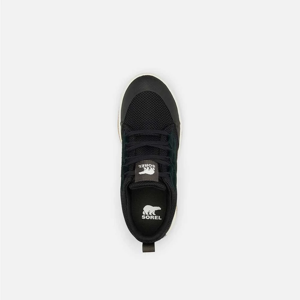 Sorel Women's Out N About III Low Sneaker Waterproof - Black/Sea Salt- Regular (B) - Image 3