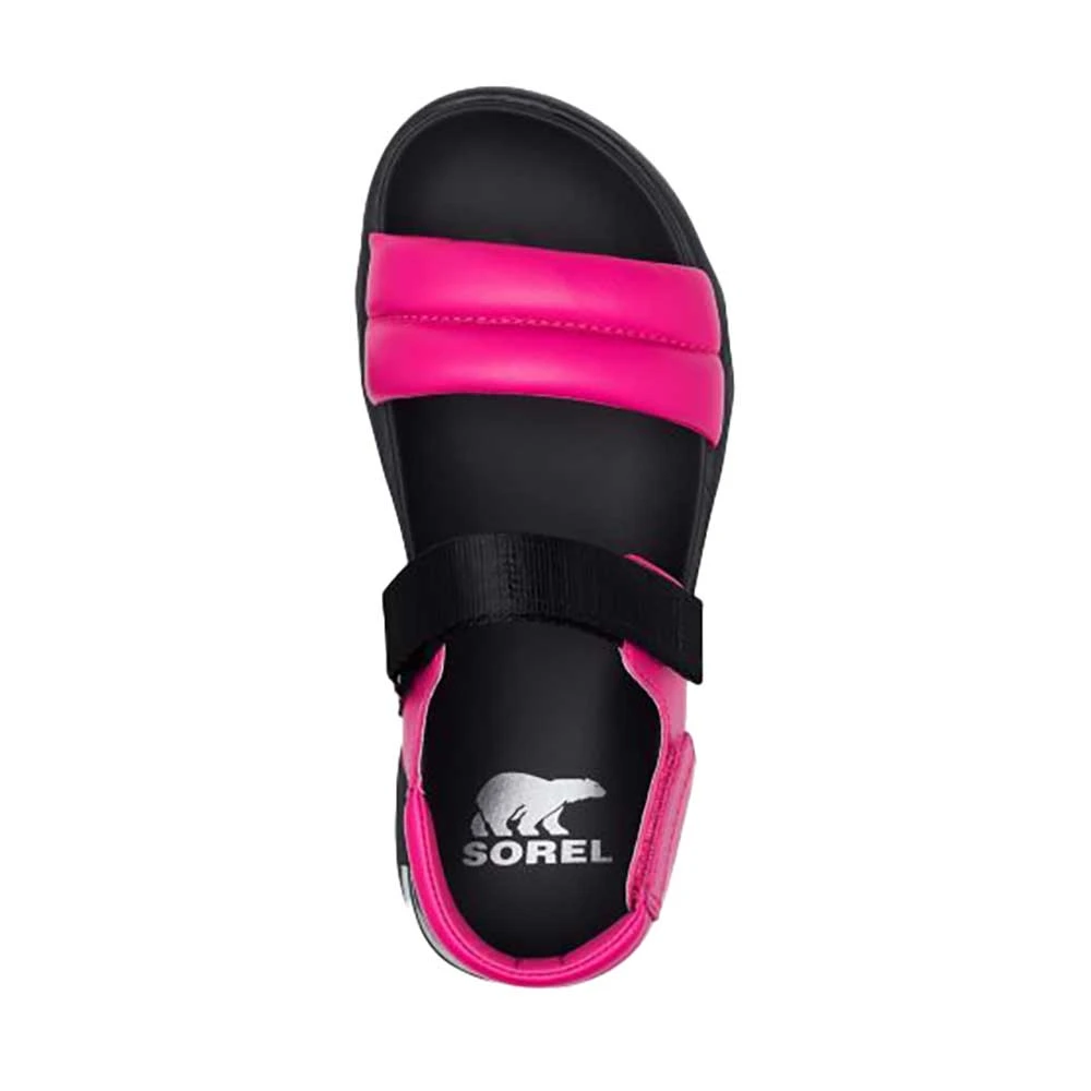 Sorel Women's Viibe Sandal - Fuchsia Fizz/Black- Regular (B) - Image 6