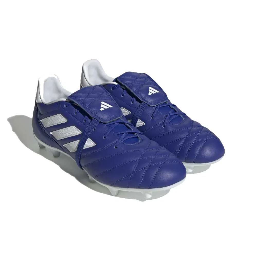 Unisex Adidas Copa Gloro FG Soccer Shoe- Blue/Ftwr White - Regular (D) - Image 12