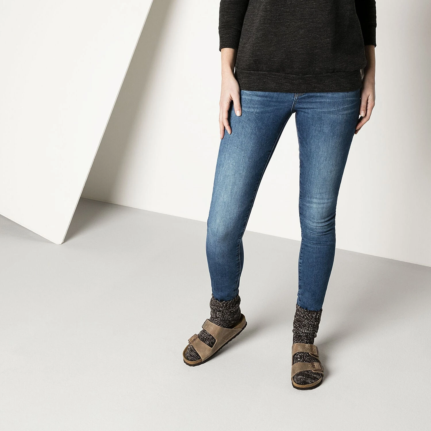 Birkenstock Arizona Cork Tobacco Brown Oiled Leather Sandal- Regular/Wide - Image 6