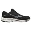 Mizuno Men's Wave Inspire 18 Waveknit Running Shoe- Ebony - Regular (D)