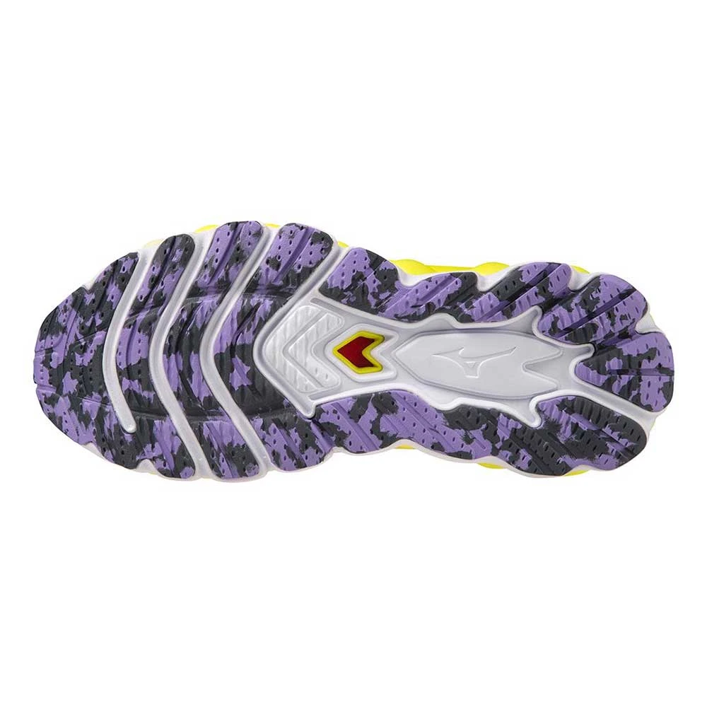 Mizuno Women's Wave Sky 7 Running Shoe - High/Vis Pink/Ombre Blue - Regular (B) - Image 10