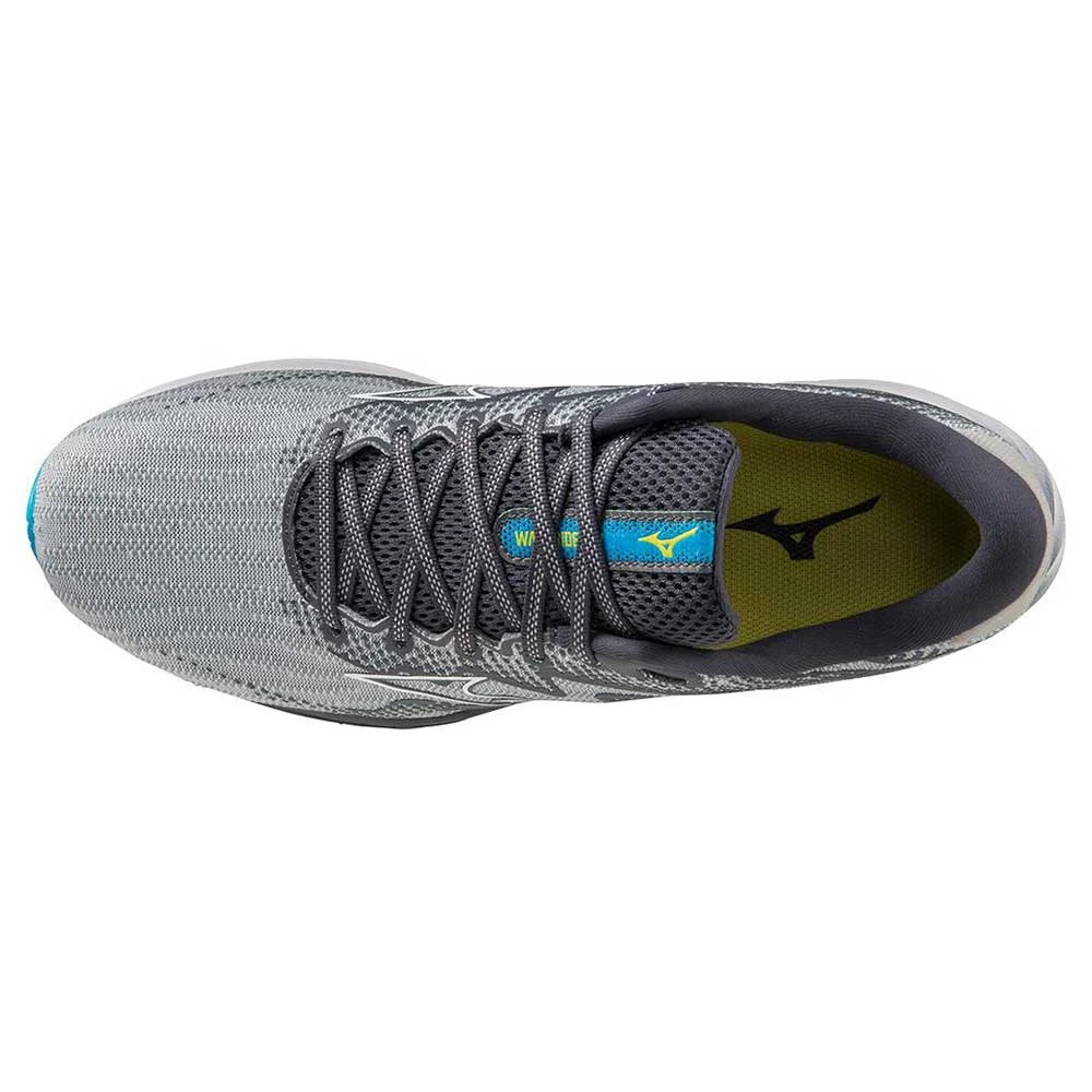 Mizuno Men's Wave Rider 27 Running Shoe - Pearl Blue/White - Regular (D) - Image 8