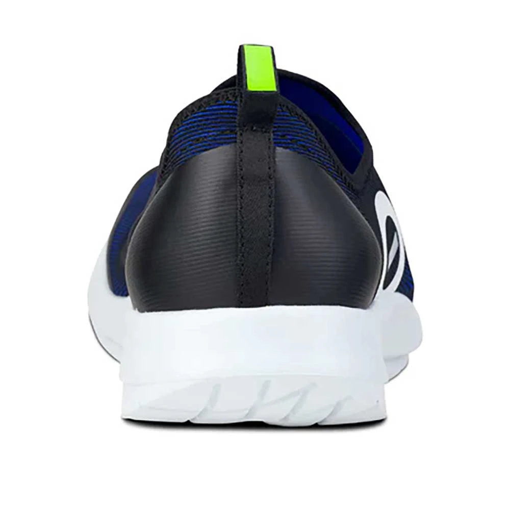 OOfos Men's OOmg Sport Shoe- White/Navy- Regular (D) - Image 5