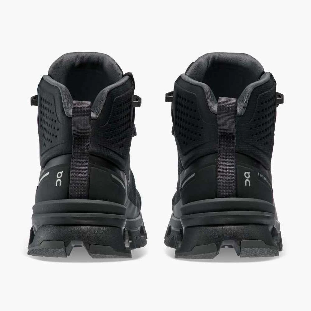 On Running Women's Cloudrock 2 Waterproof Hiking Boot- Black/Eclipse- Regular (B) - Image 2